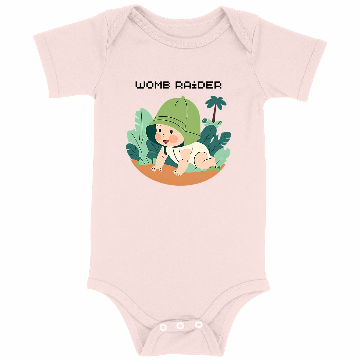 Womb Raider Organic Onesie