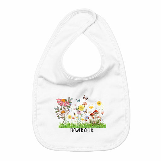 Flower Child Bib