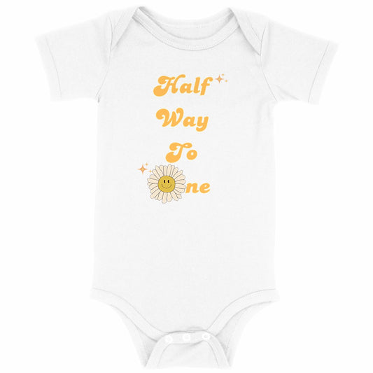Half Way to One Onesie